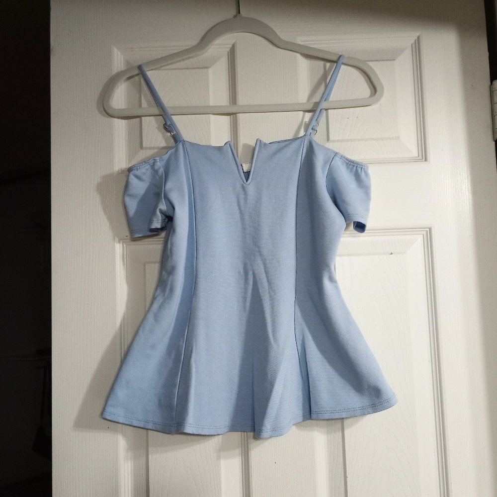 It girl Baby Blue Blouse